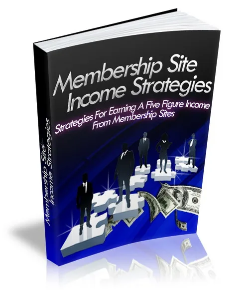📖 Membership Site Income Strategies – Master Resell eBook – With Resell Rights