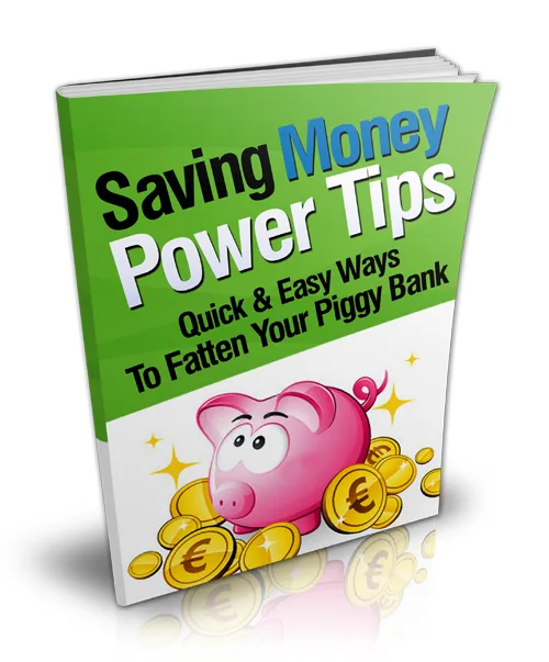 💡 Saving Money Power Tips – Master Resell Rights eBook – Complete Package