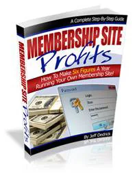 📖 Membership Site Profits Master Resale Rights eBook – Free PLR eBook