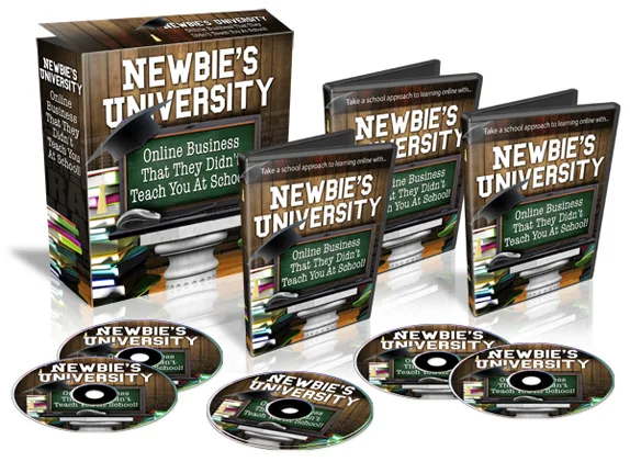 📖 Newbies University – Video with Master Resell Rights – Free PLR eBook