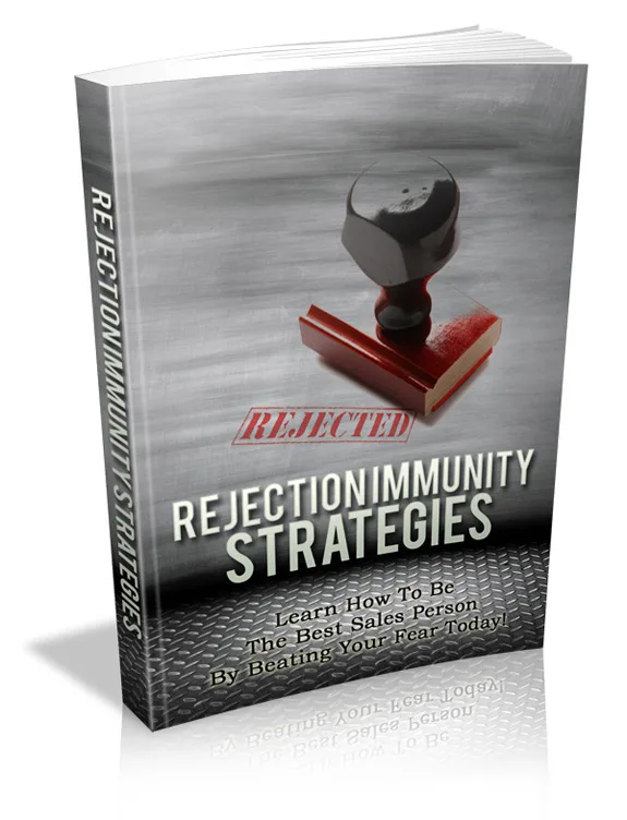 💡 Rejection Immunity Strategies – Master Resell Rights eBook – Exclusive PLR Content