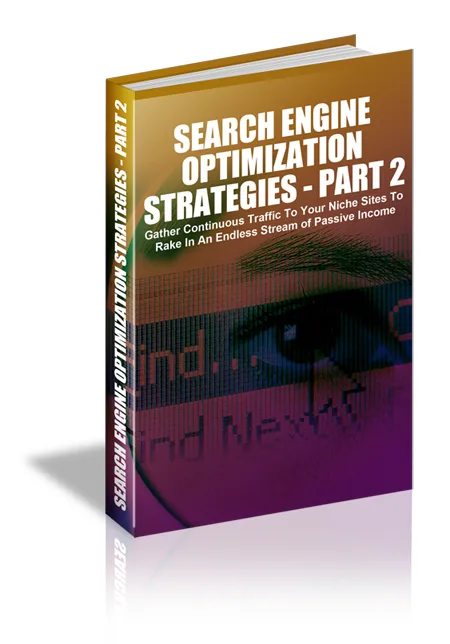 📖 Search Engine Optimization Strategies – Part 2 – MRR eBook – With Resell Rights
