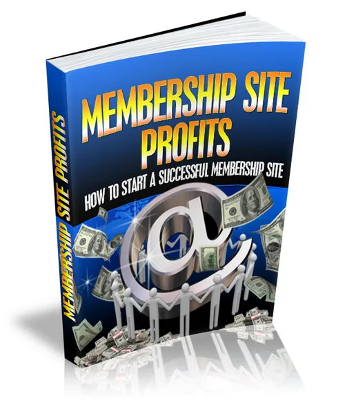💡 Membership Sites Profit eBook With Master Resell Rights – With Resell Rights