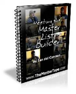 📖 Meeting the Master List Builder eBook with Master Resell – Free PLR eBook