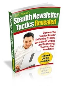 📚 Stealth Newsletter Tactics Revealed eBook with Master Resale – PLR & MRR Product