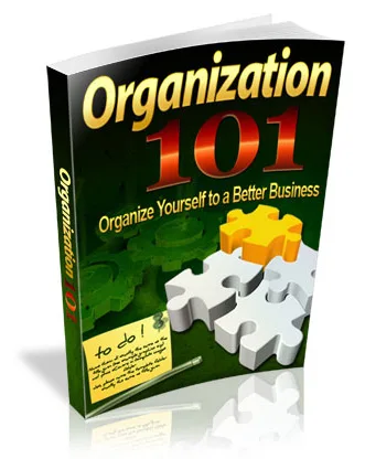 🚀 Organization 101 – Master Resale Rights eBook – PLR & MRR Product
