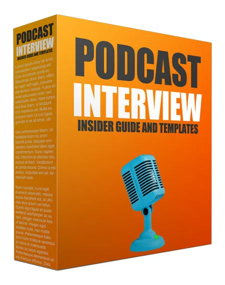 💡 Podcast Interview Template with Personal Use Rights – With Resell Rights