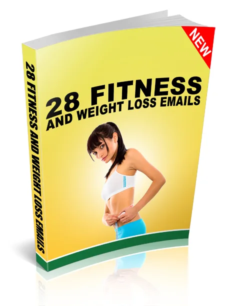 ⭐ 28 Fitness and Weight Loss Emails eBook with Master Resell – High-Quality PLR