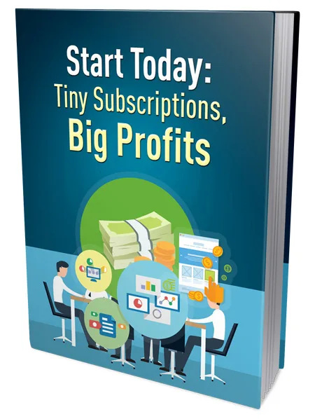 📚 Tiny Subscriptions Big Profits PLR eBook – PLR & MRR Product