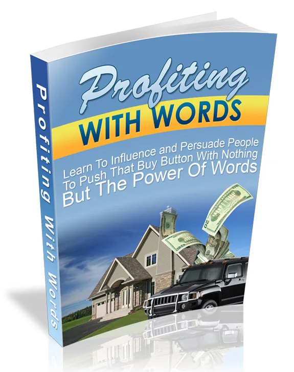 💡 Profiting With Words – eBook With Master Resell Rights – PLR & MRR Product