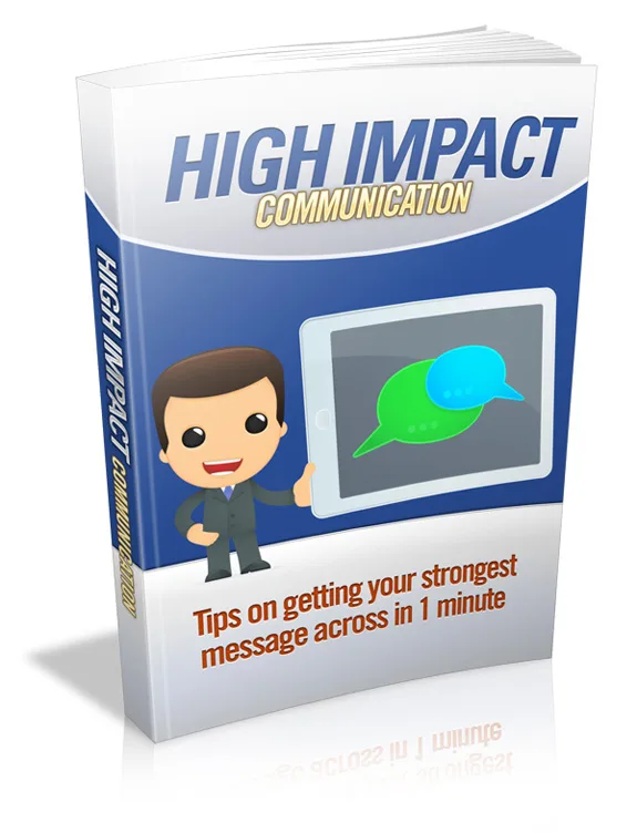 📖 High Impact Communication eBook With Master Resale Rights – Exclusive PLR Content
