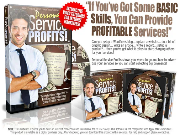 📖 Personal Service Profits – Master Resell Rights Video – With Resell Rights