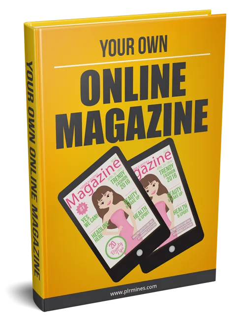 📖 Your Own Online Magazine – Private Label License eBook – Ready to Download