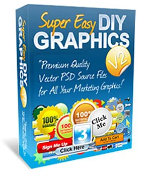 ✨ Super Easy DIY Graphics Version 2 with Personal Use Rights – With Resell Rights