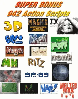 ✨ 942 Photoshop Actions Package – Resale Rights Graphics – Ready to Download