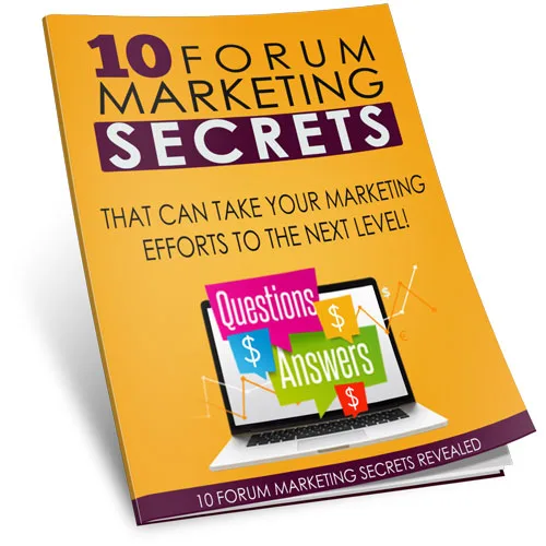 🔥 Forum Marketing Mastery 101 Master Resell Rights eBook – With Resell Rights
