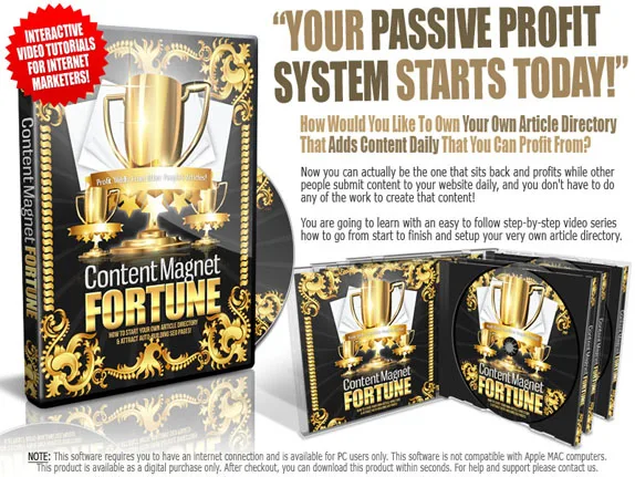 🚀 Content Magnet Fortune Video With Master Resell Rights – Free PLR eBook