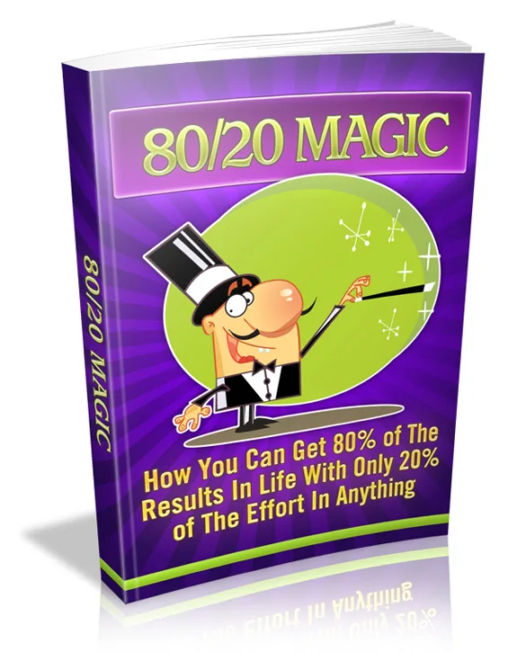 💡 80/20 Magic – Master Resell Rights eBook – Exclusive PLR Content