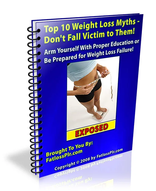 📖 Top 10 Weight Loss Myths Master Resale Rights eBook – Exclusive PLR Content