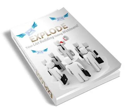 ⭐ Explode Your List Building Using Webinars with MRR – PLR & MRR Product