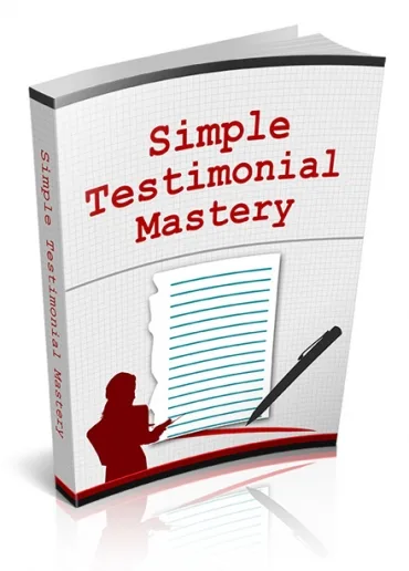💡 Simple Testimonial Mastery – Master Resale Rights eBook – Free PLR eBook