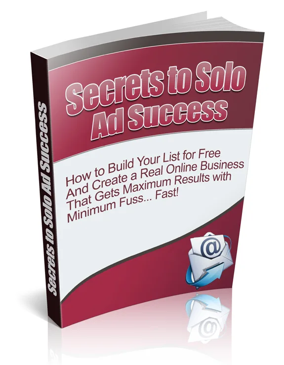 ⭐ Secrets to Solo Ad Success – eBook With Master Resell Rights – PLR & MRR Product