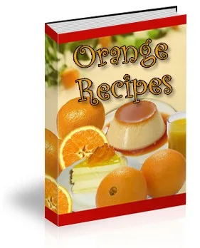 ⭐ Orange Recipes – eBook with Private Label Rights – High-Quality PLR