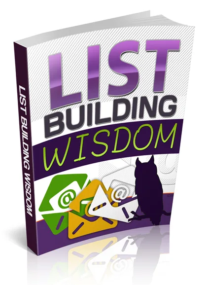 📖 List Building Wisdom eBook With Private Label License – Free PLR eBook