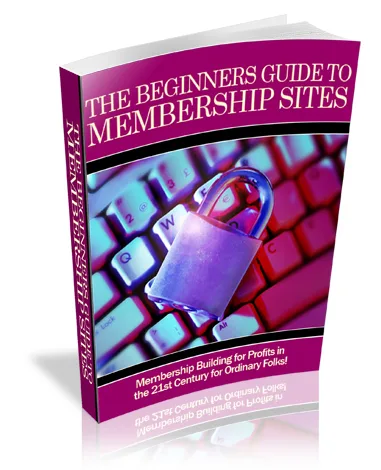 ⭐ Guide to Membership Sites – Private Label Rights eBook – With Resell Rights