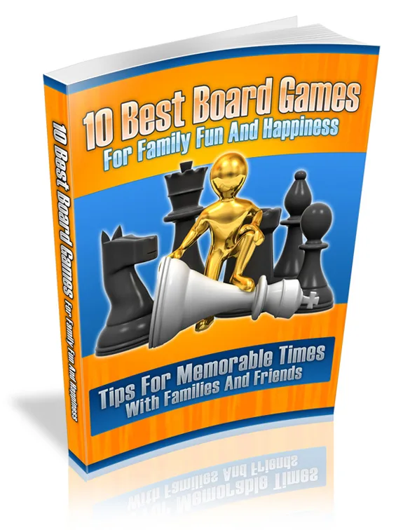🔥 10 Best Board Games for Family Fun and Happiness – MRR eBook – High-Quality PLR