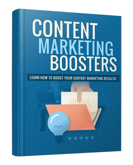 💡 Content Marketing Boosters – eBook With Personal Use Rights – Instant Download