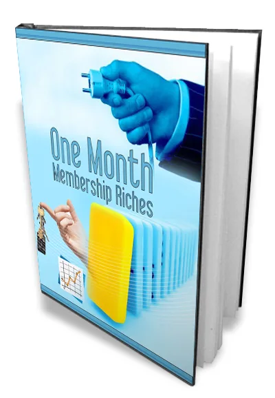 🔥 One Month Membership Riches Master Resell Rights eBook – Complete Package