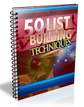 ✨ 50 List Building Techniques – Master Resell Rights eBook – Complete Package