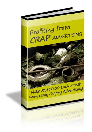 ⭐ Profiting From Crap Advertising – Master Resale Rights eBook – Exclusive PLR Content