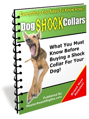 ✨ Dog Shock Collars – Master Resell Rights eBook – Exclusive PLR Content