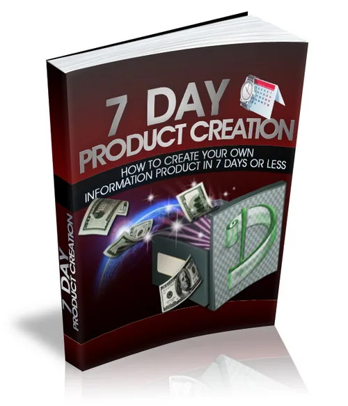 🎯 7 Day Product Creation eBook With Master Resale Rights – Instant Download