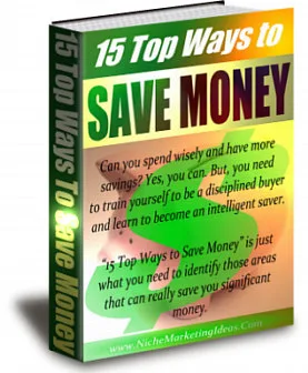 ⭐ 15 Top Ways to Save Money – Private Label License eBook – Instant Download