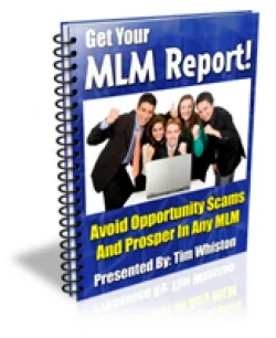 ⭐ MLM Report – eBook with Giveaway Rights – PLR & MRR Product