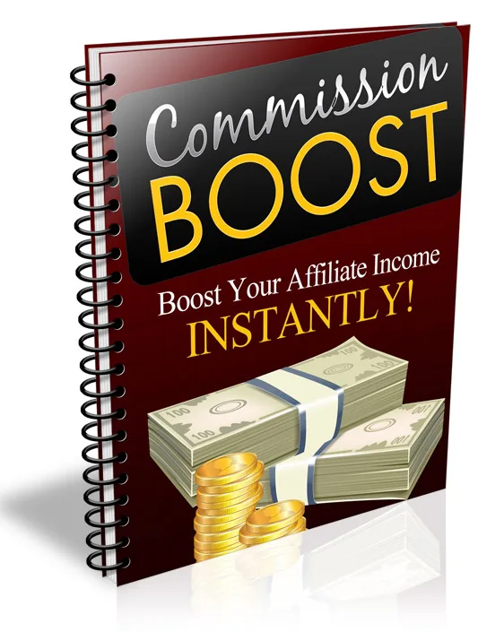📚 Commission Boost – Private Label Rights eBook – PLR & MRR Product