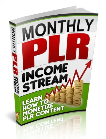 🚀 Monthly PLR Income Stream eBook With Private Label License – With Resell Rights