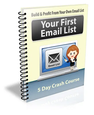 📖 Your First Email List ECourse Private Label Rights eBook – Free PLR eBook