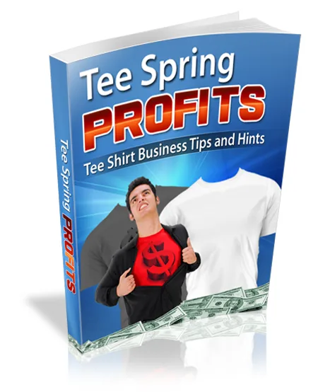 ✨ Tee Spring Profits – eBook with Master Resale Rights – Instant Download