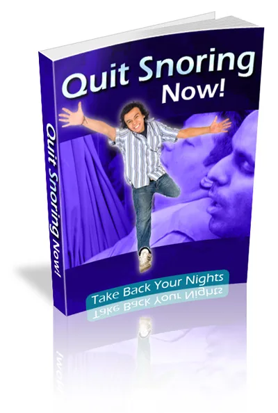 🔥 Quit Snoring Now – Master Resale Rights eBook – Ready to Download