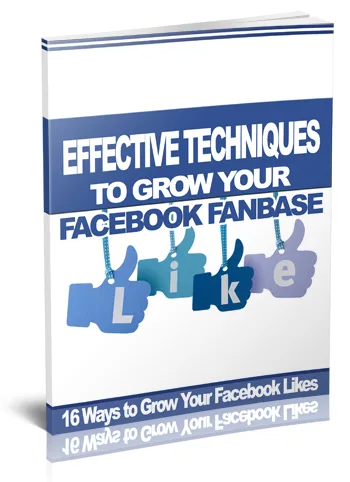 🔥 Effective Ways to Grow Facebook Fanbase PLR eBook – PLR & MRR Product
