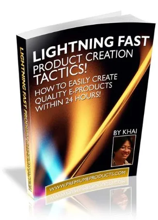 🎯 Lightning Fast Product Creation Tactics – MRR License – Ready to Download