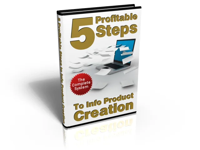 💡 5 Profitable Steps to Info Product Creation – eBook with PLR – Free PLR eBook