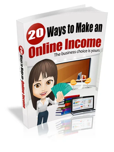 ✨ 20 Ways to Make an Online Income eBook with Master Resale – Complete Package